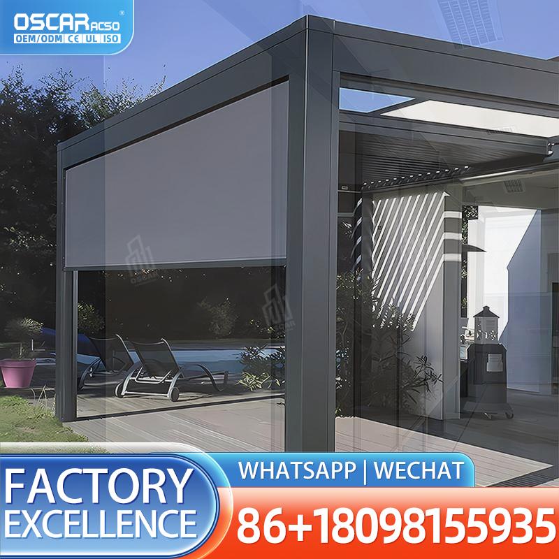 ستائر عمودية كهربائية مقاومة ل - مراجعة Outdoor Power Blinds وسعره