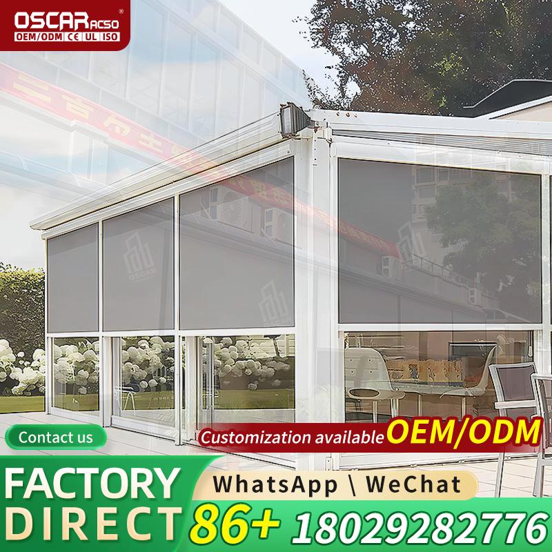 طقم تغطية الشرفة الخارجية المخ - مراجعة Outdoor Power Blinds وسعره