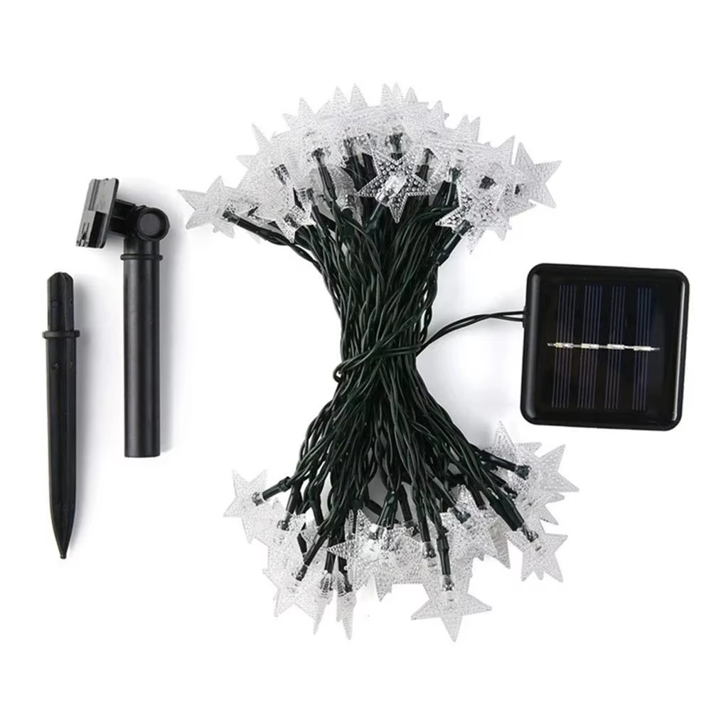 في الهواء الطلق تعمل بالطاقة ا - مراجعة Outdoor Solar Power Xmas Lights وسعره
