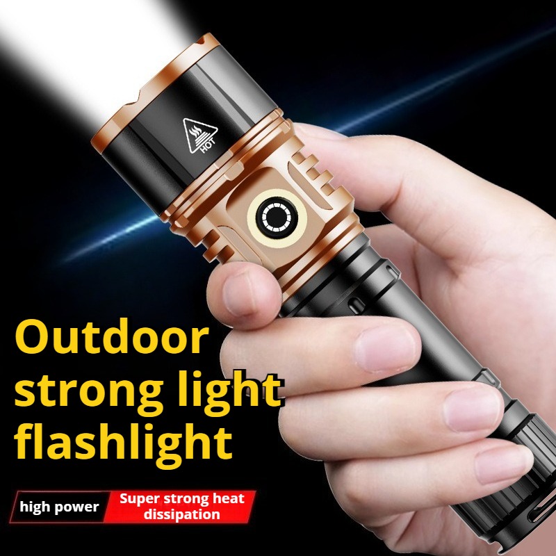 مصباح يدوي LED قوي عالي الطاقة - مراجعة Outdoor Power Lights وسعره