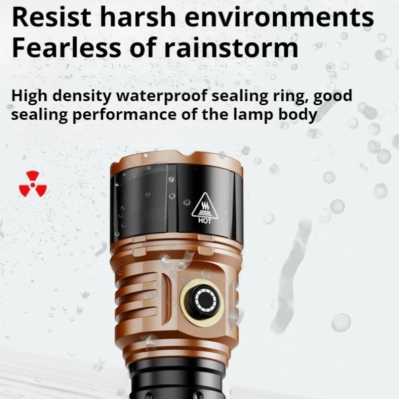 مصباح يدوي LED قوي عالي الطاقة - مراجعة Outdoor Power Lights وسعره