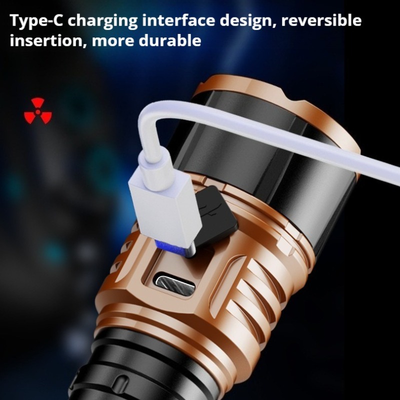 مصباح يدوي LED قوي عالي الطاقة - مراجعة Outdoor Power Lights وسعره