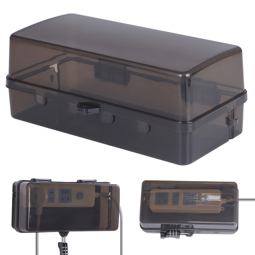 صندوق كهربائي خارجي كبير مقاوم - مراجعة Outdoor Power Socket Cover وسعره