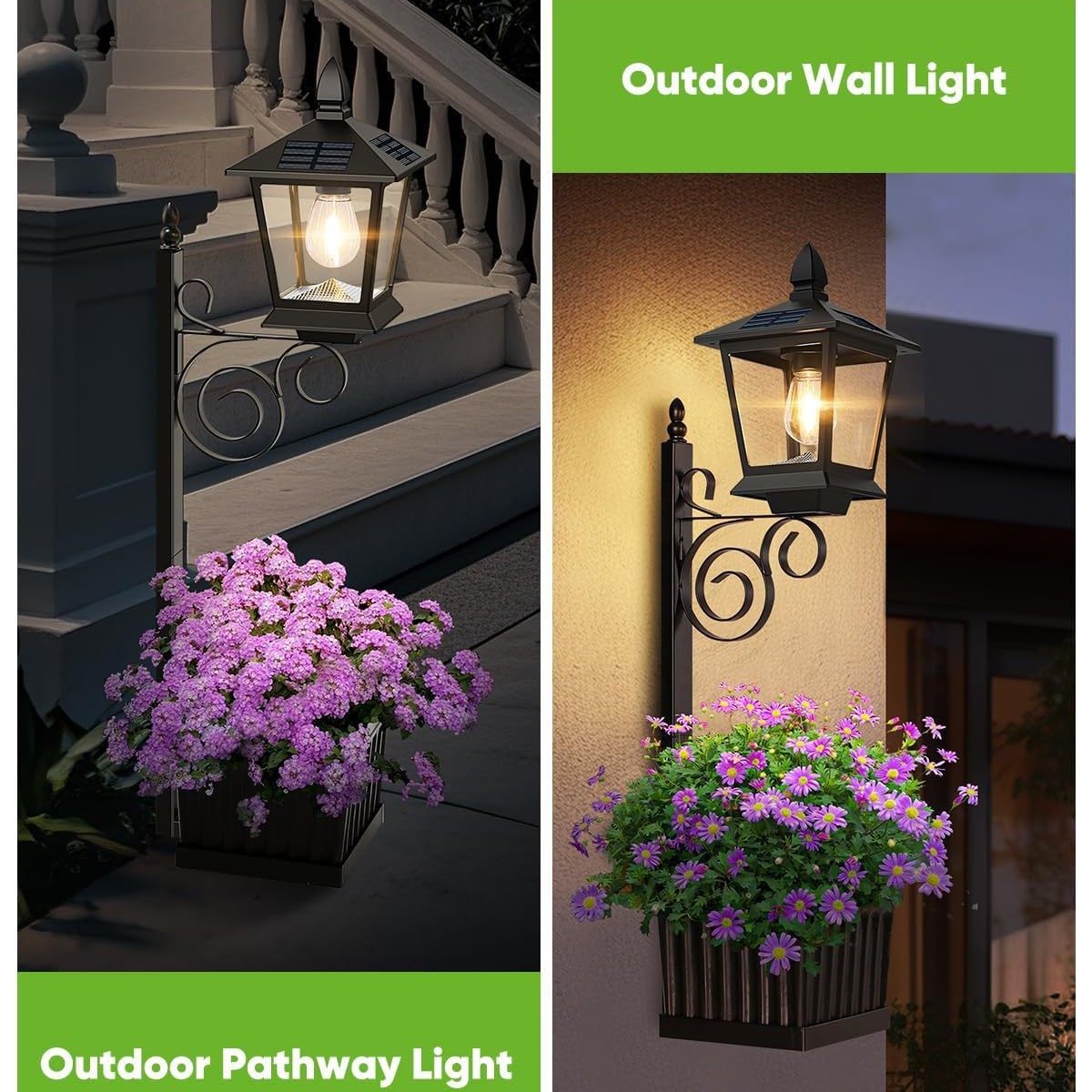 مصباح زهور يعمل بالطاقة الشمسي - مراجعة Outdoor Power Lights وسعره