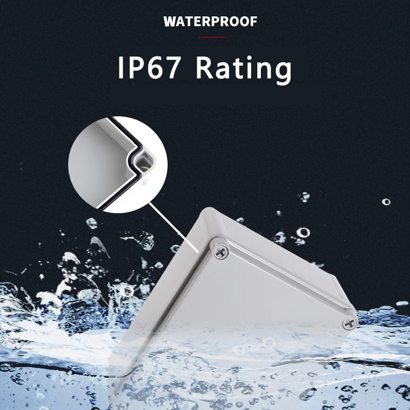 IP67 رمادي/غطاء شفاف في الهواء - مراجعة Outdoor Power Socket Cover وسعره