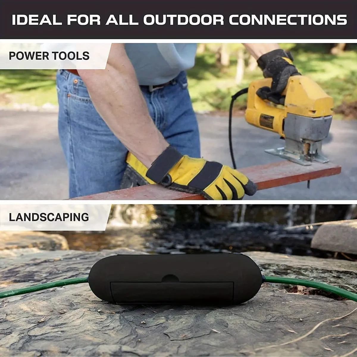 مجموعة أغطية لأسلاك التوصيل ال - مراجعة Extension Cord Outdoor وسعره