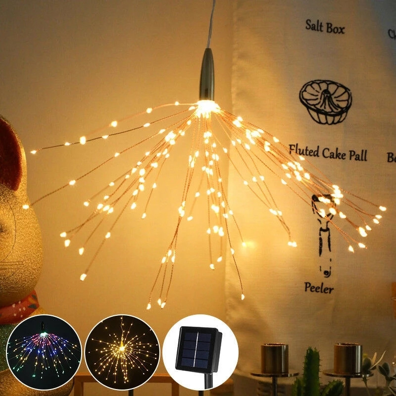 120Led 200 Led الشمسية مصباح S - مراجعة Outdoor Solar Power Xmas Lights وسعره