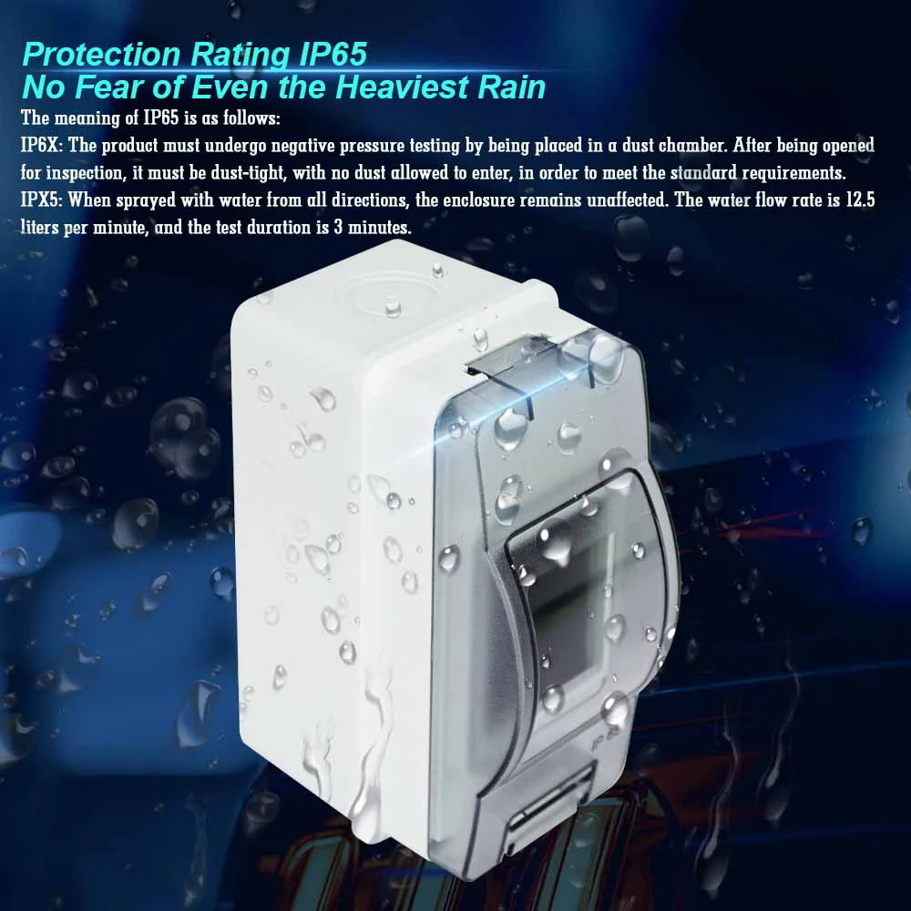 صندوق قاطع توزيع مقاوم للماء ، - مراجعة Outdoor Power Board Box وسعره